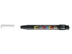 Brushverfstift Posca PCF350 Penseelpunt 1-10mm Wit