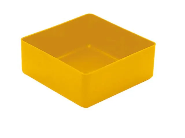 Bacs de rangement HxLxl 40x99x99mm jaune