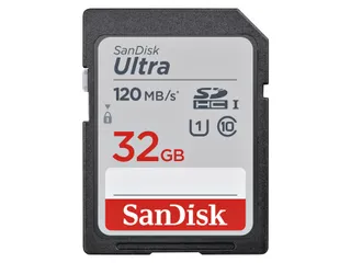 Geheugenkaart Sandisk SDHC Ultra 32GB (Class 10/UHS-I/120MB/s) - 1