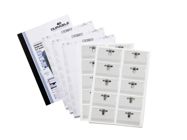 Congresspeldenset 90x54mm Met Combiklem