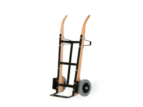 houten zakkensteekwagen 250kg steekplaat BxD 370x140mm luchtbanden