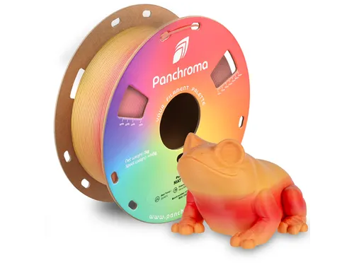 PLA Gradient 1,75mm Matte geel-rood 1kg Panchroma 3D Filament