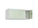 opzetkast,v. locker,4vak.,vak B 300mm,HxBxD 500x1200x500mm