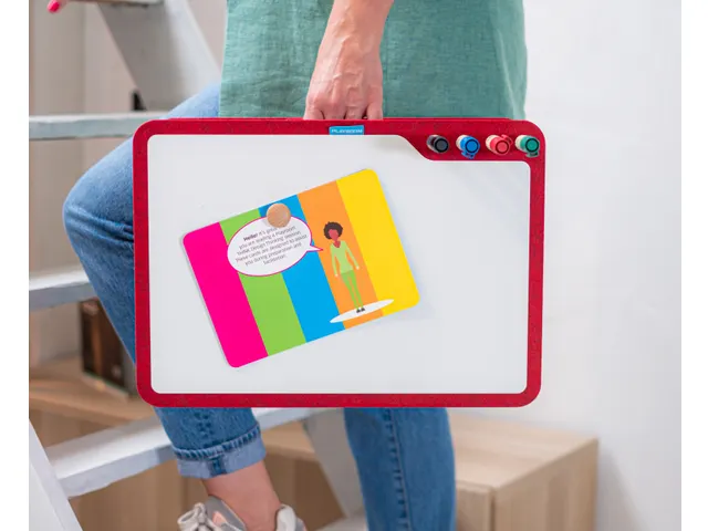 PLAYROOM Playboard Toolbox 42x28x18cm Rood