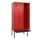 locker met bank,voor scheiding van kleding,HxBxD 2120x900x815mm,3vak