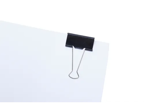 Papierklem MAUL 213 foldback 50mm capaciteit 20mm zwart
