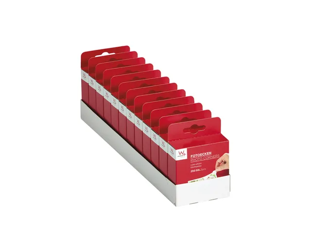 Fotohoeken walther design 10x18mm 250 stuks