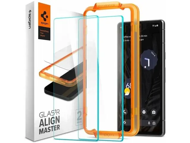 Spigen Screen protector Google Pixel 7A Align Master transparant 2 stu