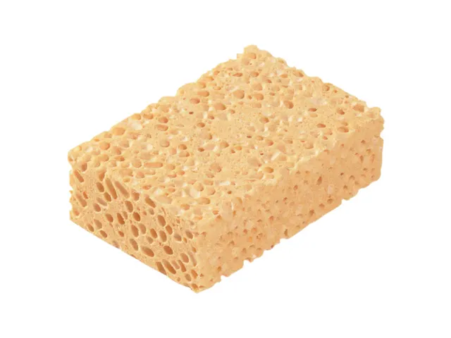 Spons Spontex Azella 82 viscose glazenwassersspons 120x80x35mm 10 stuk