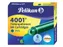 Inktpatroon Pelikan 4001 donkergroen 6 stuks