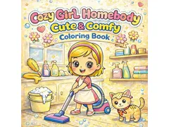 Kleurboek Cozy Girl Homebody Cute & Comfy