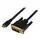 Mini Hdmi-naar-dvi-d-kabel - M/m 2 Meter Zwart