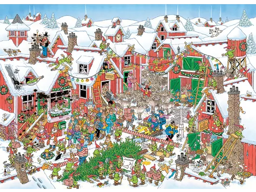 Jan van Haasteren Puzzel Santa's Village 1000 stukjes