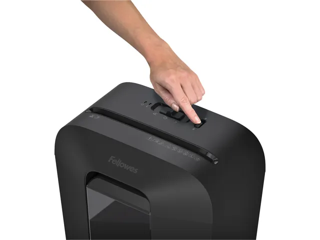 Destructeur Fellowes Powershred LX70 particules 4x40mm noir P-4