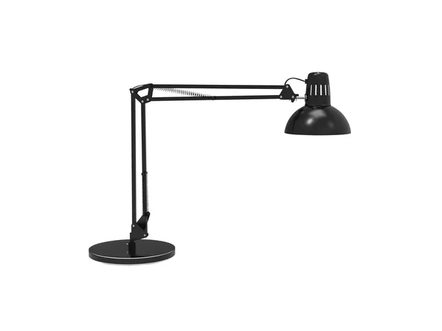 Lampe de bureau MAULstudy socle sans LED E27 noir