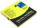 Bloc mémos 75x75mm Brillant Assorti 100 feuillets
