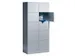 armoire multicases,corps RAL7021,face avant RAL7021