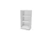 kantoorstelling,HxBxD 1155x600x445mm,Bl-wit