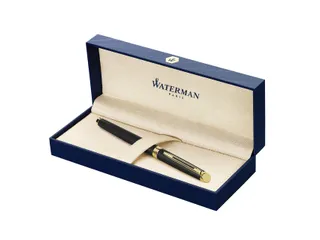 Rollerpen Waterman Hémisphère Matt Black GT Fijn Zwarte inkt - 5