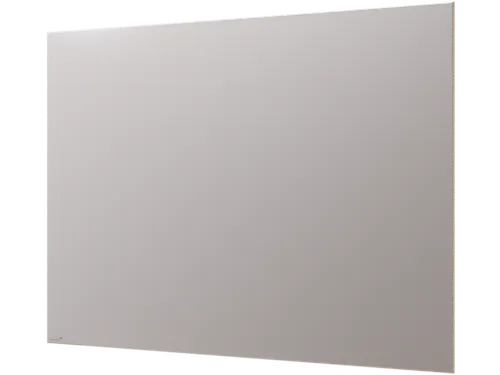 Mat Glasbord 100x150cm Warm Grey rechte hoeken