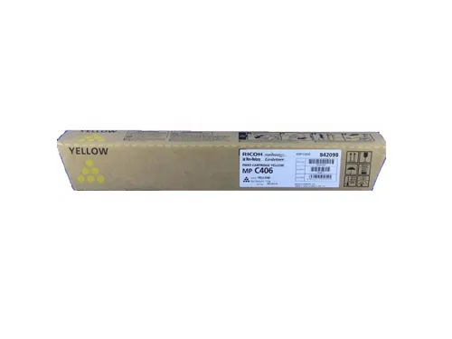842098 RICOH MP toner yellow Type MPC406