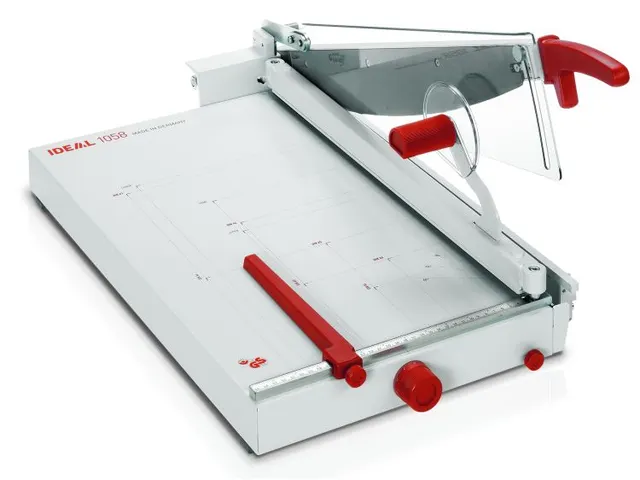 Snijmachine A3 Ideal 1058 58cm Mes Handaandruk