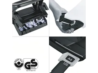 Perforator Leitz Nexxt Recycle mini 10 vel zwart - 8