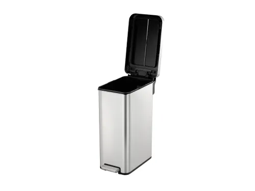 Ecofly II Pedaalemmer 45 Liter Mat RVS Zwart