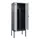 PBM-locker,HxBxD 2120x800x500mm,2vak,vak B 400mm,draaigrendel