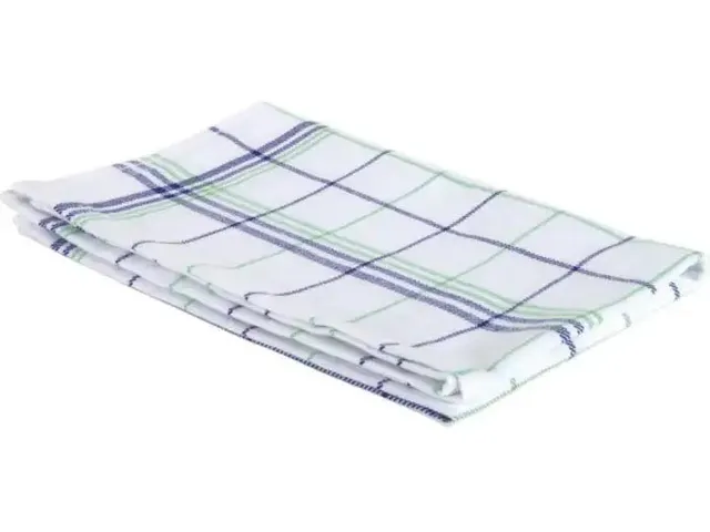 Keukenhanddoeken 100% Coton Made In Egypt 50X70Cm Groen Blauw