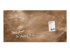 Glasmagneetbord Sigel Artverum 91x46cm Brons