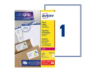 Verzendetiket Avery QuickPeel L7167-100 199.6x289.1mm Wit 100 stuks - 1