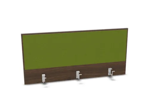 opzetpaneel bureau aanbouw achter NV bruin hickory groen 1200mm