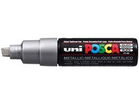 uni-ball Paint Marker op waterbasis Posca PC-8K zilver