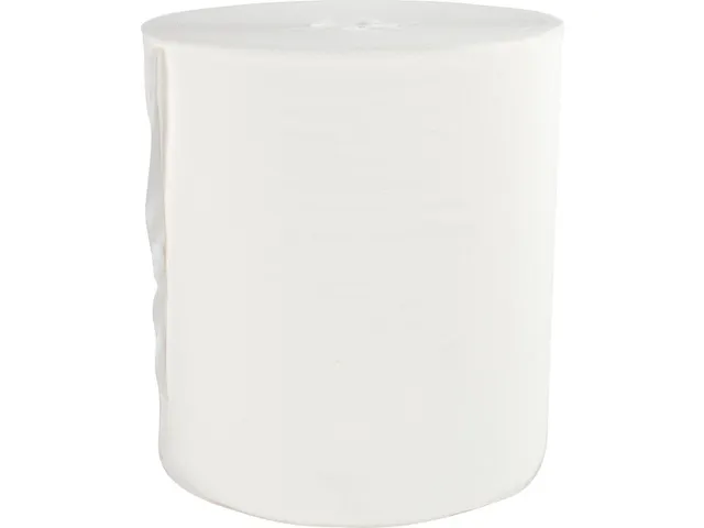Midi poetspapier P2P Economy, wit, pak van 6 rollen