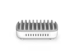 Compulocks 10PUSBDKS-EU, Vrijstaand, Wit, Contact, 2,4 A, 100 - 240 V,