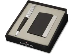 Balpen giftset Sheaffer 100 Expressions 9376 parelmoer, Chrome trims m