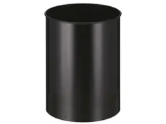 Ronde papierbak 30 liter Zwart