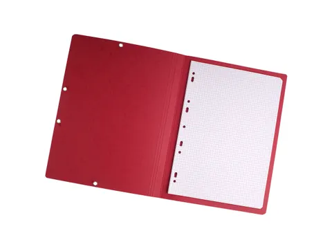 Elastomap Nature Future zonder kleppen A4, 400 g/m², rood karton