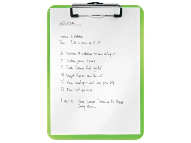 Wow Klemplaat A4 Groen 75 Vel