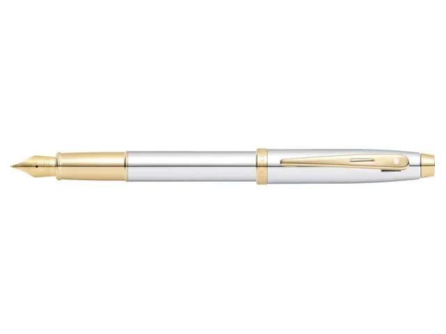 Vulpen SHEAFFER 100 E9340 M Bright chrome gold tone