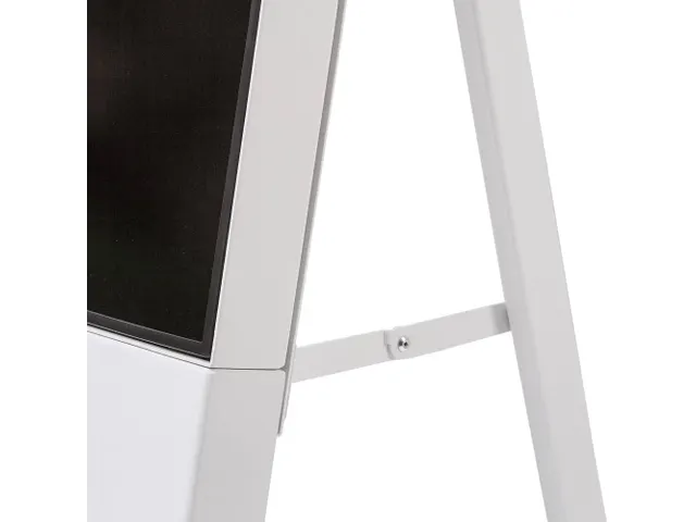 Smart Line Digitaal A-Bord 43 inch Wit + Trolleykoffer