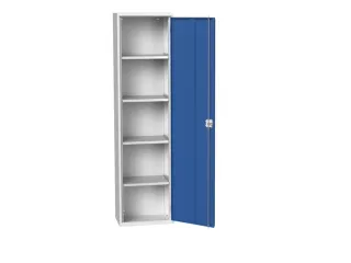 universele kast,HxBxD 2000x525x350mm,4xStalen bodem,draaigrendelslot - 1