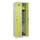 locker,HxBxD 1850x600x500mm,2vak,vak B 300mm,draaigrendel