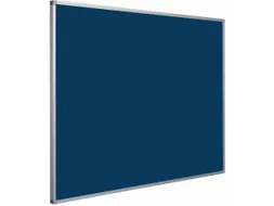 Prikbord Bulletin Blauw 90x180cm Softline Profiel 16mm