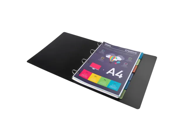 Tabbladen PP FOREVER A4 6 tabs ass