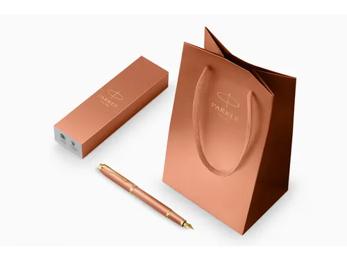 Parker IM Rituals Balpen Oranje GT Medium punt in Giftbox