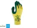 Handschoen Showa 310 grip latex groen/geel Maat L