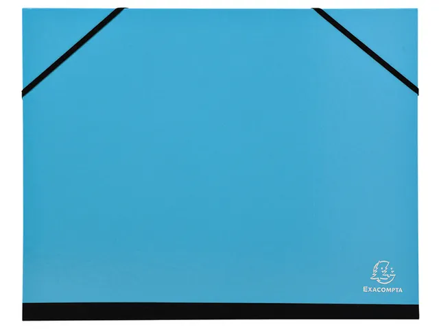 Tekenmap Exacompta Iderama 28x38cm met elastieke sluiting assorti