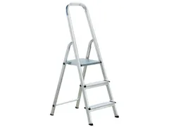 aluminium beugelladder eenzijdig 3treden stand H 0 565m aluminium